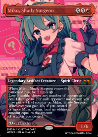 Miku, Shady Surgeon