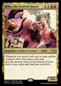 Miku, the Festival Queen