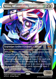 Miku, Mesmerizing Masterpiece