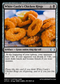 White Castle's Chicken Rings