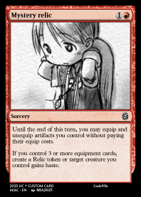 Mystery relic