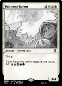 Unknown horror