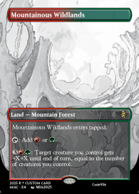 Mountainous Wildlands