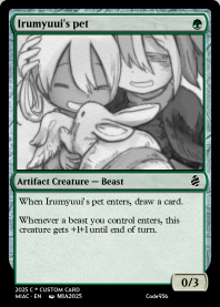 Irumyuui's pet
