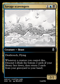 Savage scavengers