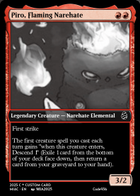 Piro, Flaming Narehate
