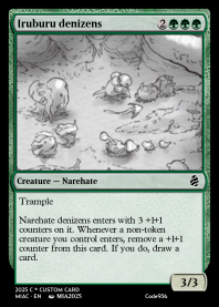 Iruburu denizens