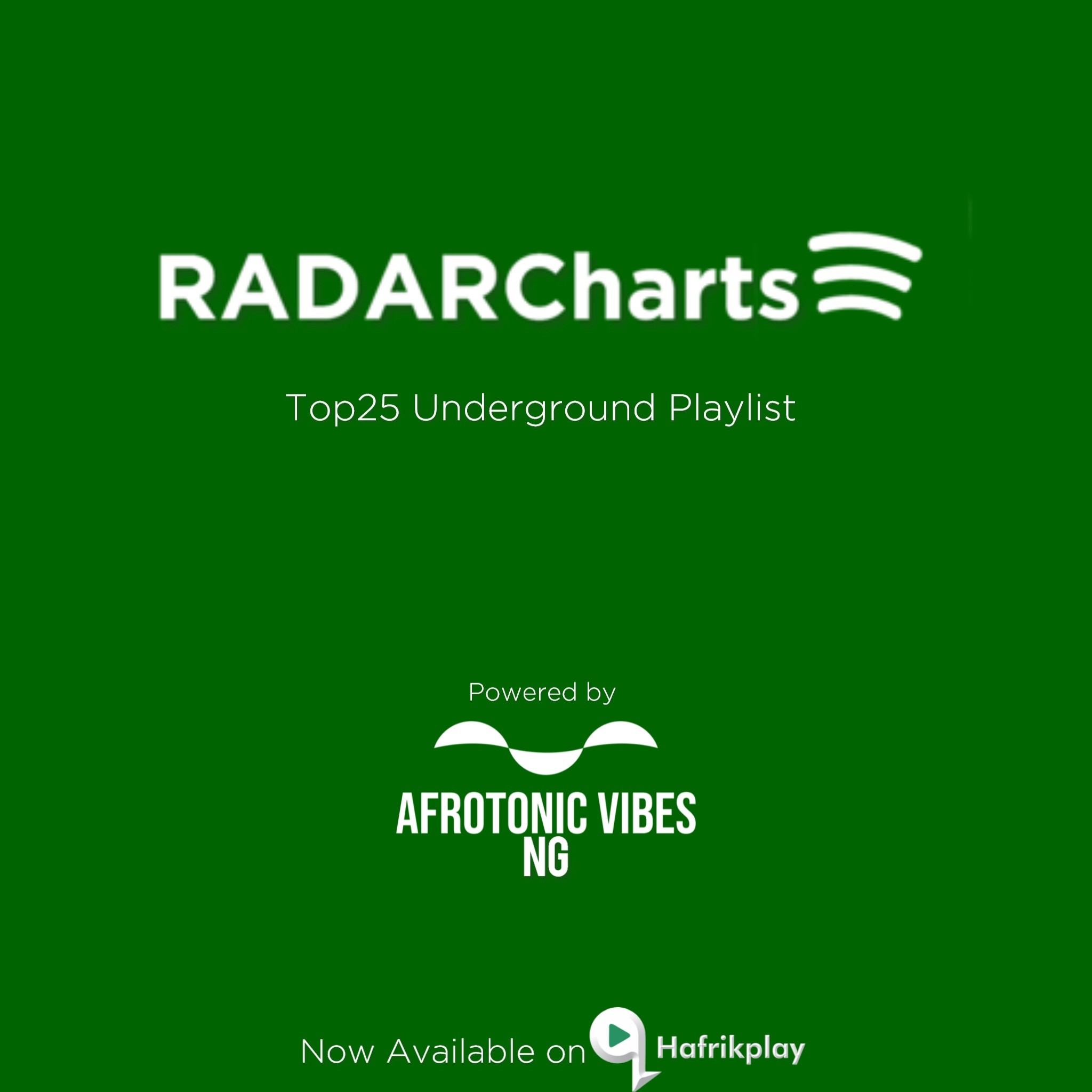 Introducing ᯤRADARTop25 Playlist: Unveiling Tomorrow's Chart-Toppers Today