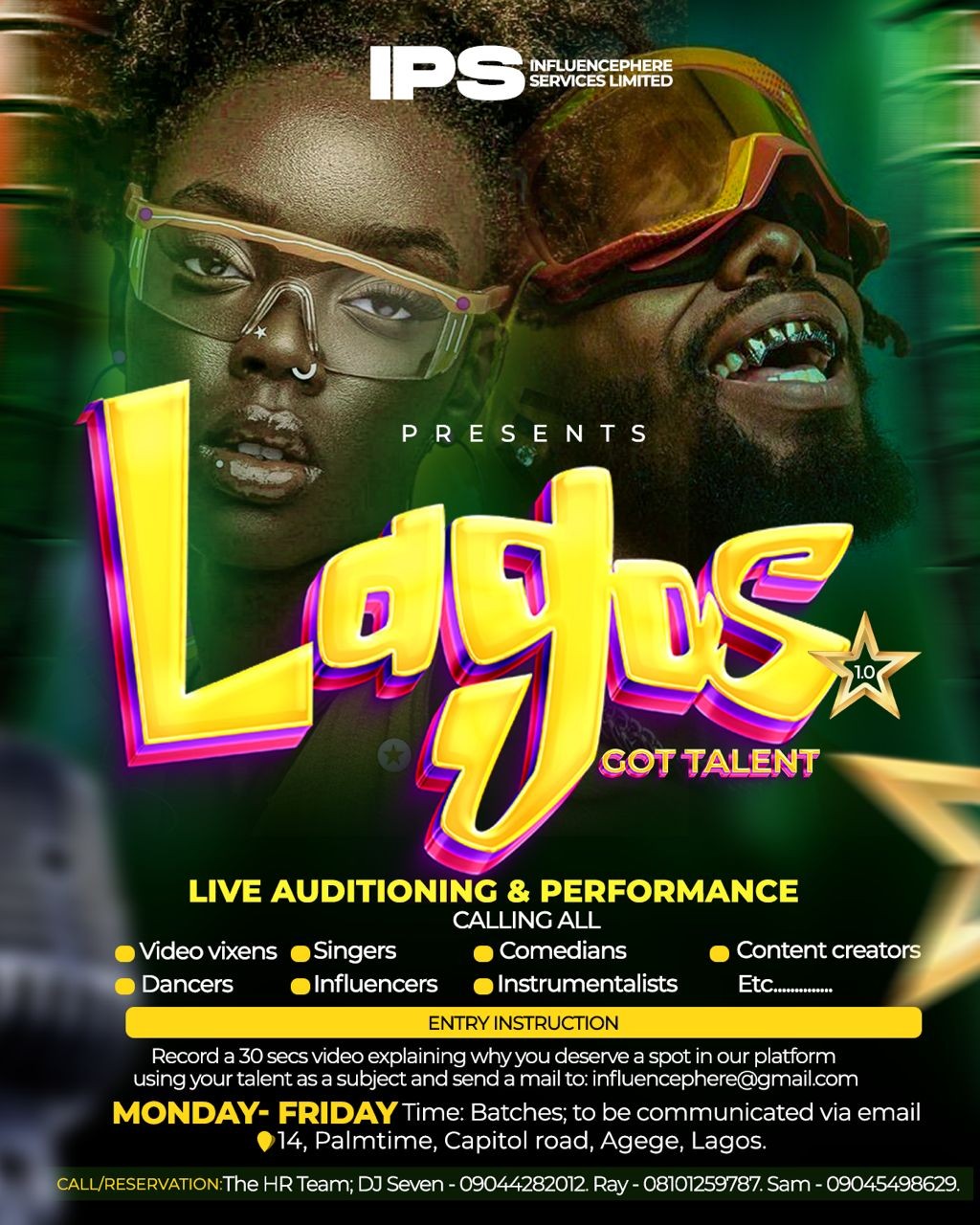 iPs Limited presents Lagos Got Talent