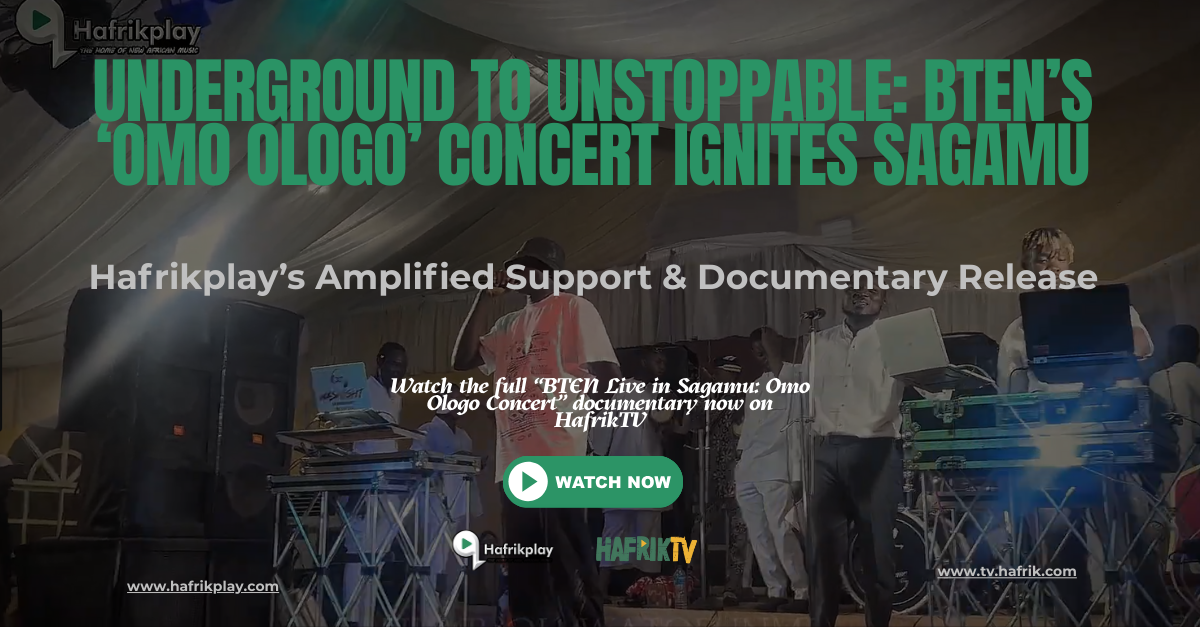 Underground to Unstoppable: BTEN’s ‘Omo Ologo’ Concert Ignites Sagamu