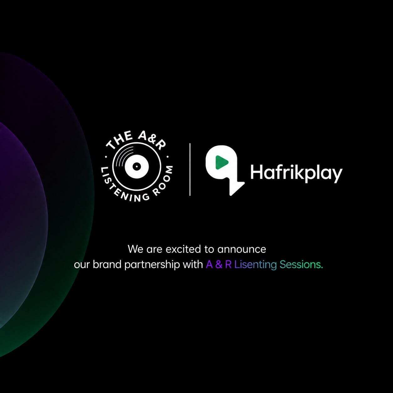 Hafrikplay Named Strategic Creator Platform Partner for A&R Listening Room Season 2 as Call for Artists Opens  Lagos