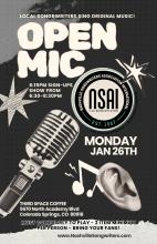 January OPen mic 2026
