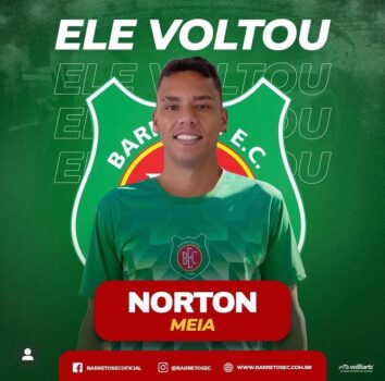 Norton A diretoria do Barretos Esporte Clube anunciou mais um reforço para a temporada 2023.