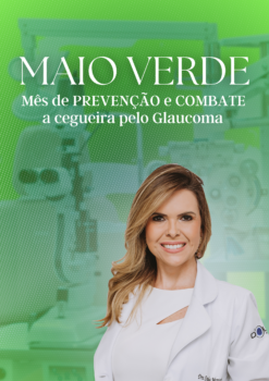 A oftalmologista dra. Daniela Monteiro de Barros, especialista em oftalmologia pelo Willis Eye Hospital, nos Estados Unidos, é orientadora da liga acadêmica de oftalmologia da FACISB – Faculdade de Ciências da Saúde de Barretos Maio Verde: mês de prevenção e combate à cegueira pelo Glaucoma