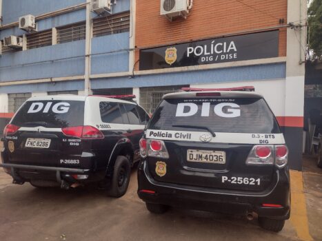 Equipes da DIG, DISE e CPJ cumpriram mandado de prisão contra o autor registro