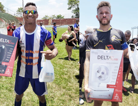foto A equipe de esportes da Rádio O Diário Independente em conexão com Web Rádio Barretos elegeu durante a transmissão da final da Série B,