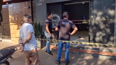 Morre homem atingido por disparos de arma em barbearia (Foto: Luis Nascimento - O Diário de Barretos)