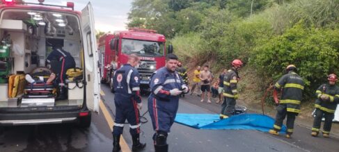 Motorista fica ferido em acidente na Assis Chateaubriand (Foto: Divulgação - O Diário de Barretos)