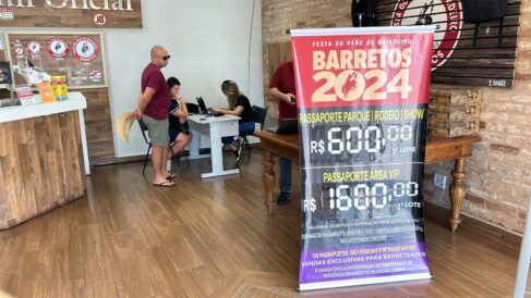 Venda de passaporte para barretense começou na loja Os Independentes (Foto: Divulgação) Venda de passaporte para barretense começou na loja Os Independentes (Foto: Divulgação)
