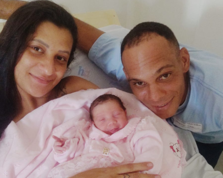 Maria Vitória é a primeira bebê do ano na Santa Casa de Barretos Maria Vitória é a primeira bebê do ano na Santa Casa de Barretos