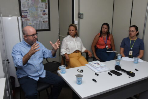 TIN_3418 A importância da realização do exame para a confirmação do sintoma de dengue ou não, foi tema de entrevista coletiva realizada nesta quarta-feira (21), na Secretaria de Saúde de Barretos.