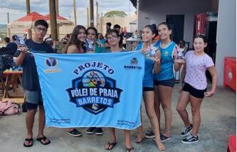 A cidade de Barretos esteve representada em mais uma etapa do Circuito Estadual de Vôlei de Praia da APV, realizado no último domingo dia 14 na cidade Santa Rita de Passo Quatro.