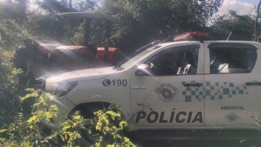 Polícia Militar Ambiental recupera máquina agrícola produto de furto (Foto: O Diário de Barretos)