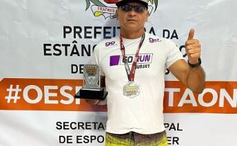 O atleta barretense José Sérgio Prudente de Oliveira Filho representou a cidade de Barretos em competição na cidade de Sorocaba, no último domingo (21).