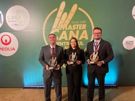 Gestores da Tereos que foram premiados no MasterCana Centro-Sul 2024 Gestores da Tereos que foram premiados no MasterCana Centro-Sul 2024