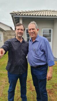 Odair Silva discute futuras parcerias com secretário estadual da Habitação Odair Silva discute futuras parcerias com secretário estadual da Habitação