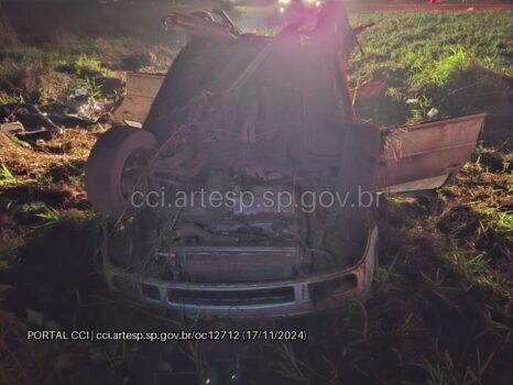 Colisão mata duas pessoas e deixa cinco feridos em rodovia (Foto: O Diário de Barretos) Colisão mata duas pessoas e deixa cinco feridos em rodovia (Foto: O Diário de Barretos)