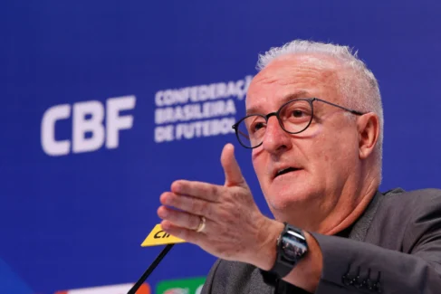 Dorival Jr durante convocação da Seleção Brasileira para jogos das Eliminatórias (Foto: RAFAEL RIBEIRO/CBF) Dorival Jr durante convocação da Seleção Brasileira para jogos das Eliminatórias (Foto: RAFAEL RIBEIRO/CBF)