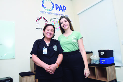 ENSINO: Professora Rosimeire Ferreira Mendes e aluna Camila Verardino informaram sobre projetos da FACISB FACISB disponibiliza projetos que ampliam vínculos com a comunidade