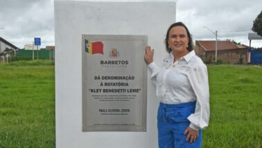 Rotatória no Barretos 2  recebe nome de agrônomo