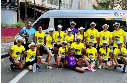 São Silvestre Um grupo de corredores e corredoras de Barretos participaram na manhã de ontem, em São Paulo, da 99ª Corrida São Silvestre.