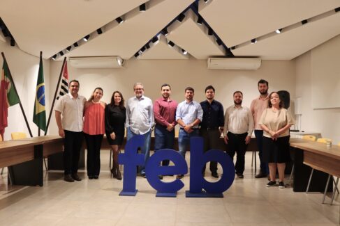 Novos integrantes do conselho curador foram empossados em solenidade na FEB (Foto: Divulgação) Novos integrantes do conselho curador foram empossados em solenidade na FEB (Foto: Divulgação)