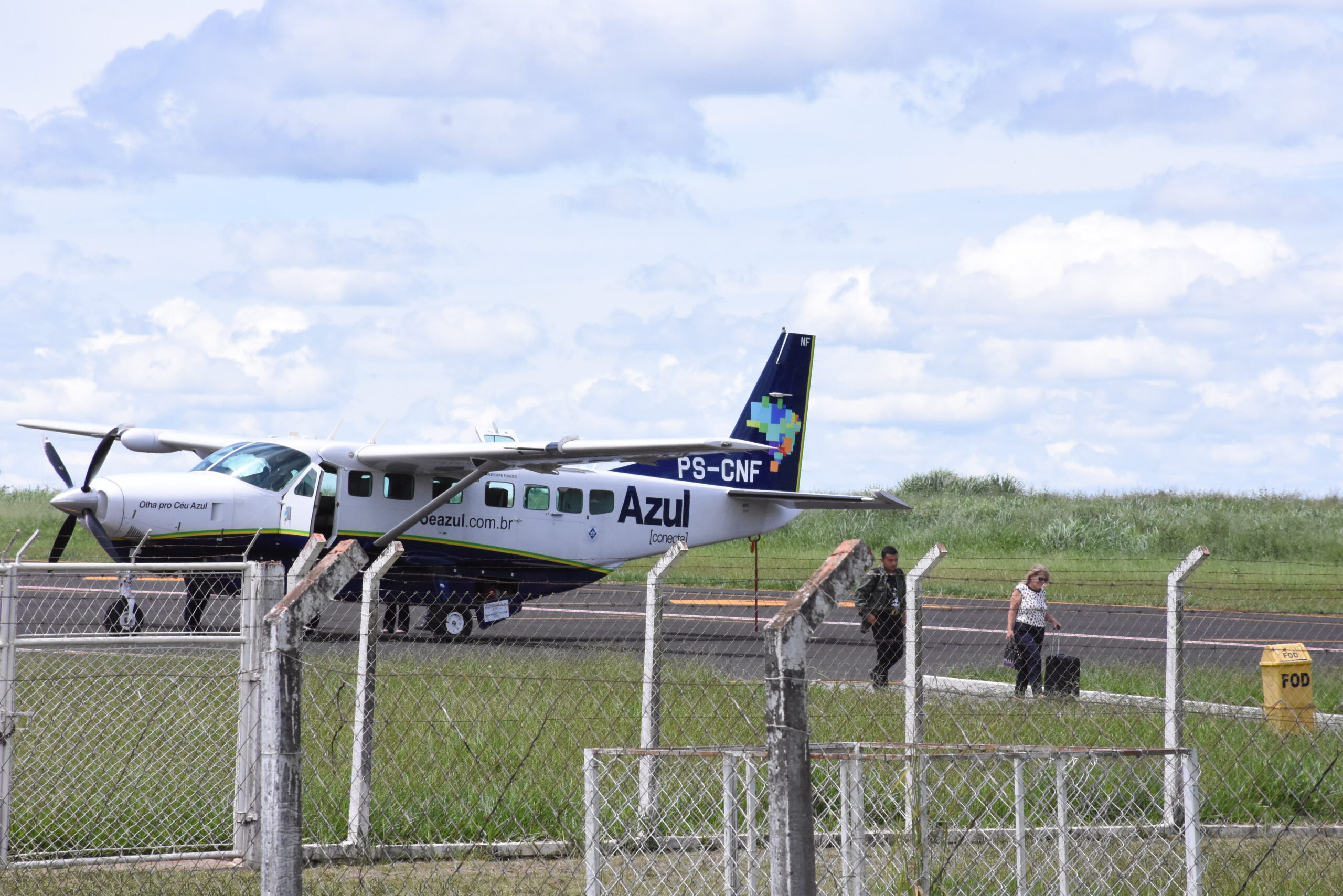  Aeroporto registra 40 passageiros transportados em 30 dias de operação