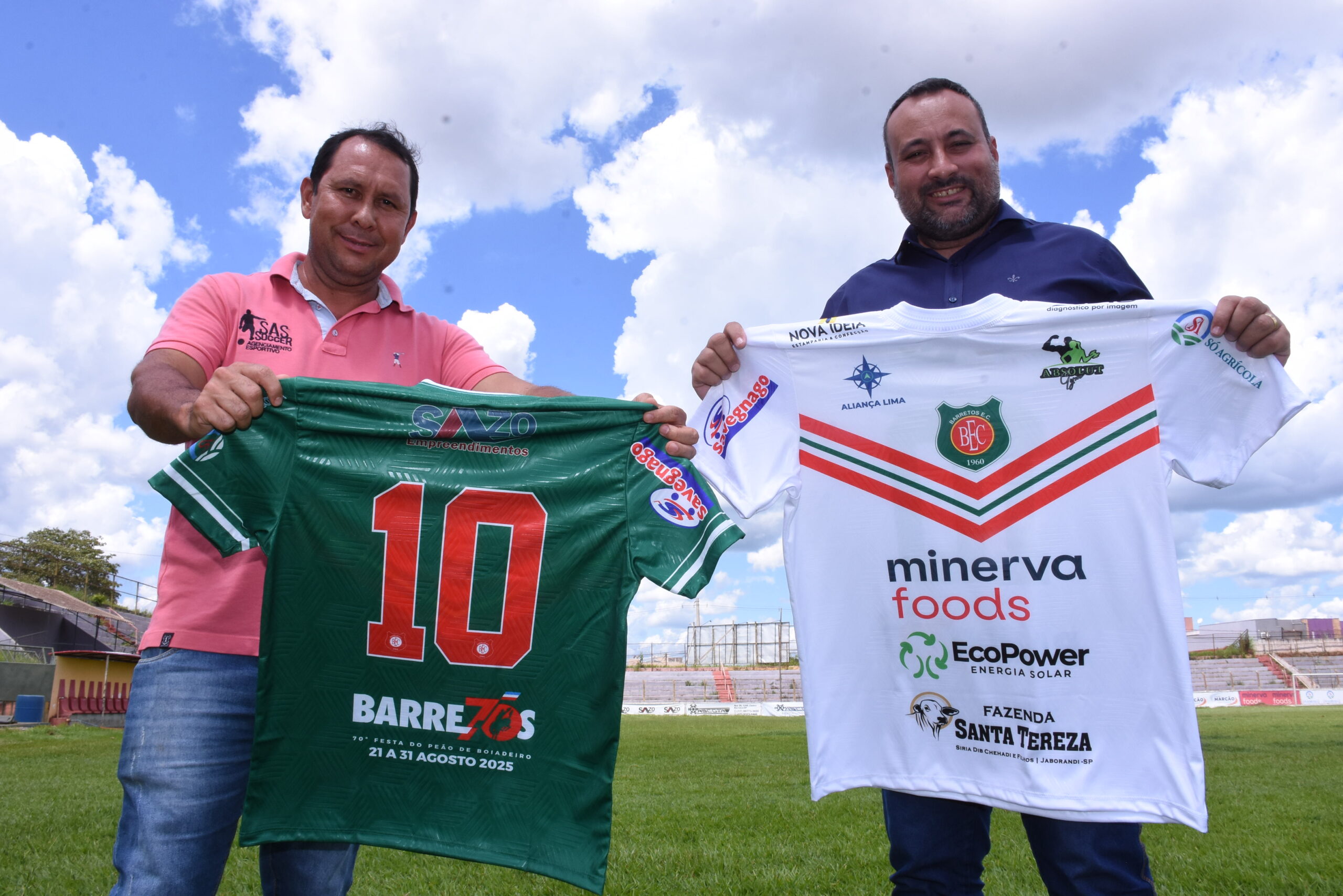BEC tem jogo suspenso e vende novos uniformes