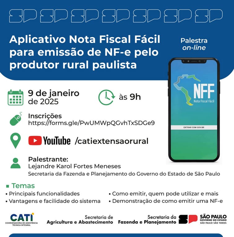 Nota Fiscal Eletrônica será obrigatória para produtores rurais