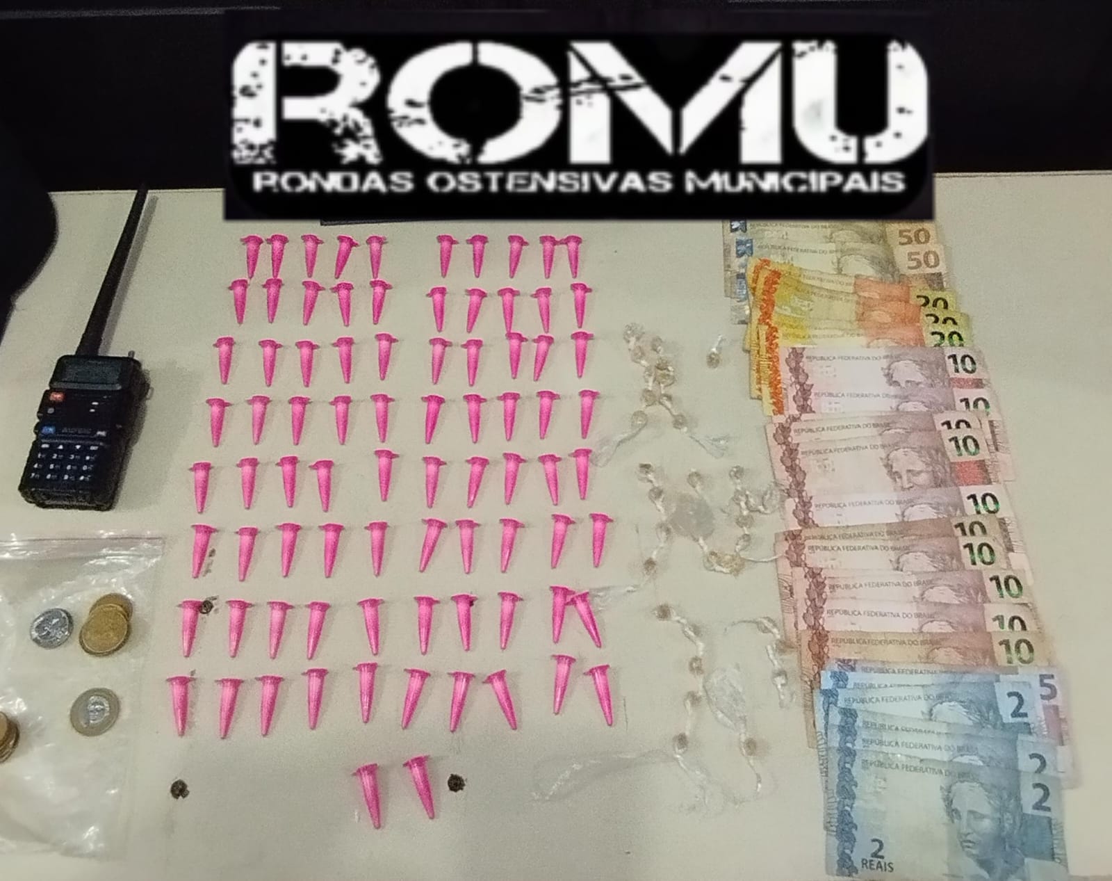Menor de 15 anos é apreendido por tráfico