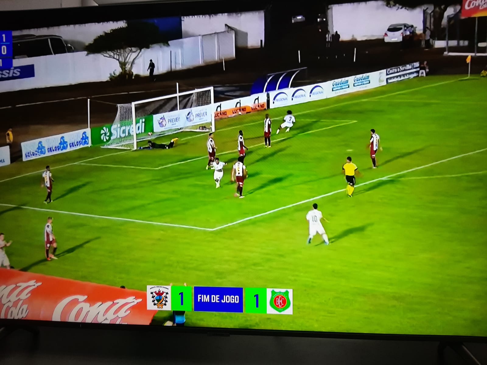 Touro do Vale empata com o VOCEM  jogando fora de casa