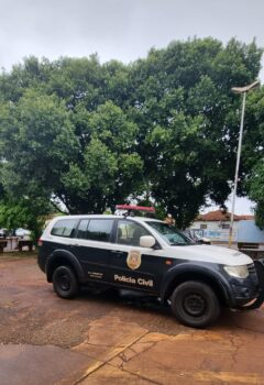 WhatsApp Image 2025-01-31 at 15.54.38 A Polícia Civil de Guaíra, através da Delegacia e 1º Distrito Policial, com apoio da equipe da DDM, cumpriu mandado de prisão temporária de autor do crime de homicídio qualificado.