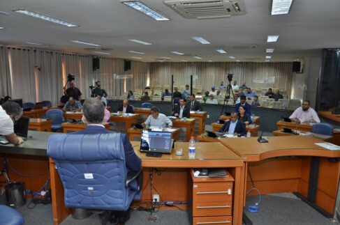 Vereadores aprovaram todos os projetos enviados pelo Poder Executivo (Foto: Comunicação Câmara) Vereadores aprovaram todos os projetos enviados pelo Poder Executivo (Foto: Comunicação Câmara)