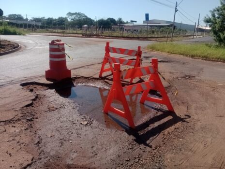 Tapa- Buraco segue na cidade