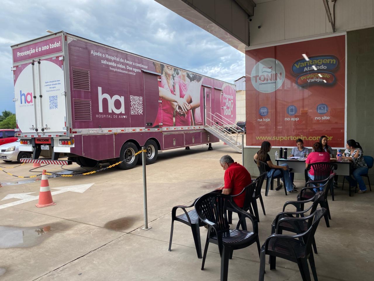 Carreta do Hospital de Amor permanece em Bebedouro até abril