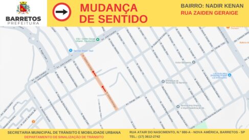 Alteração na rua Zaiden Geraige entra em vigor nesta segunda-feira, dia 20 Alteração na rua Zaiden Geraige entra em vigor nesta segunda-feira, dia 20
