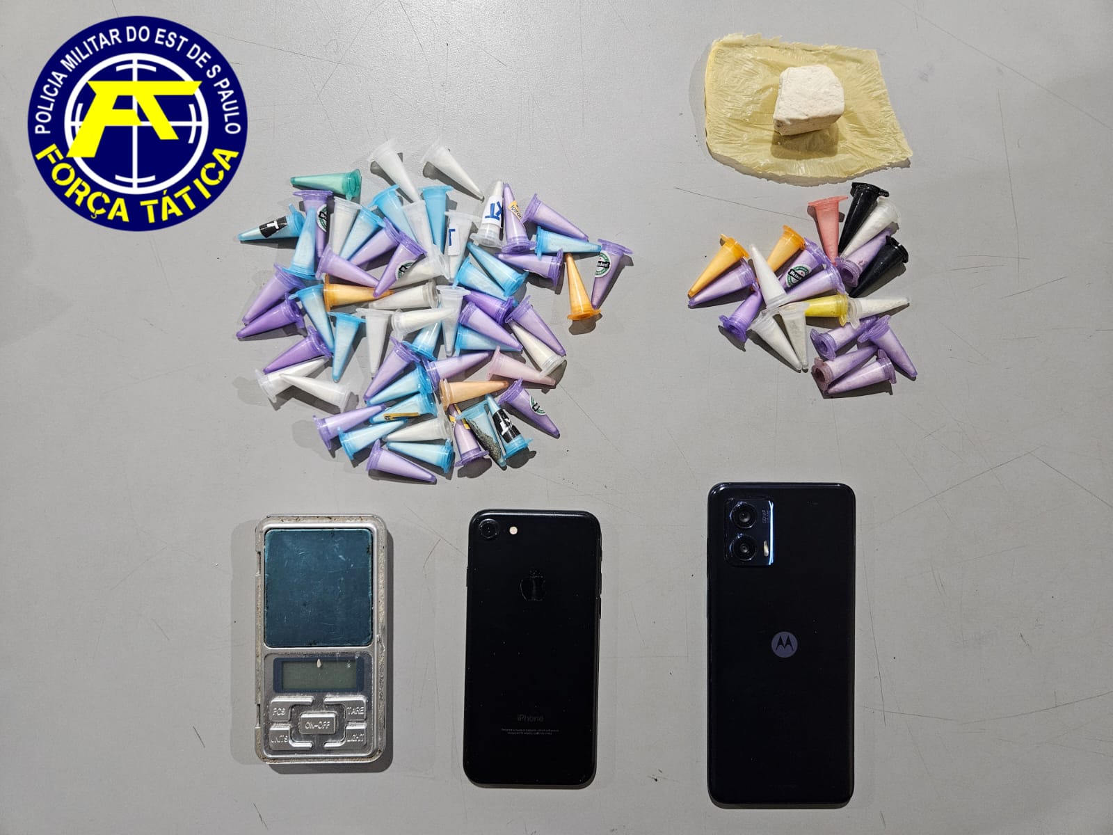 Polícia Militar detém dois por tráfico no bairro Zequinha Amêndola