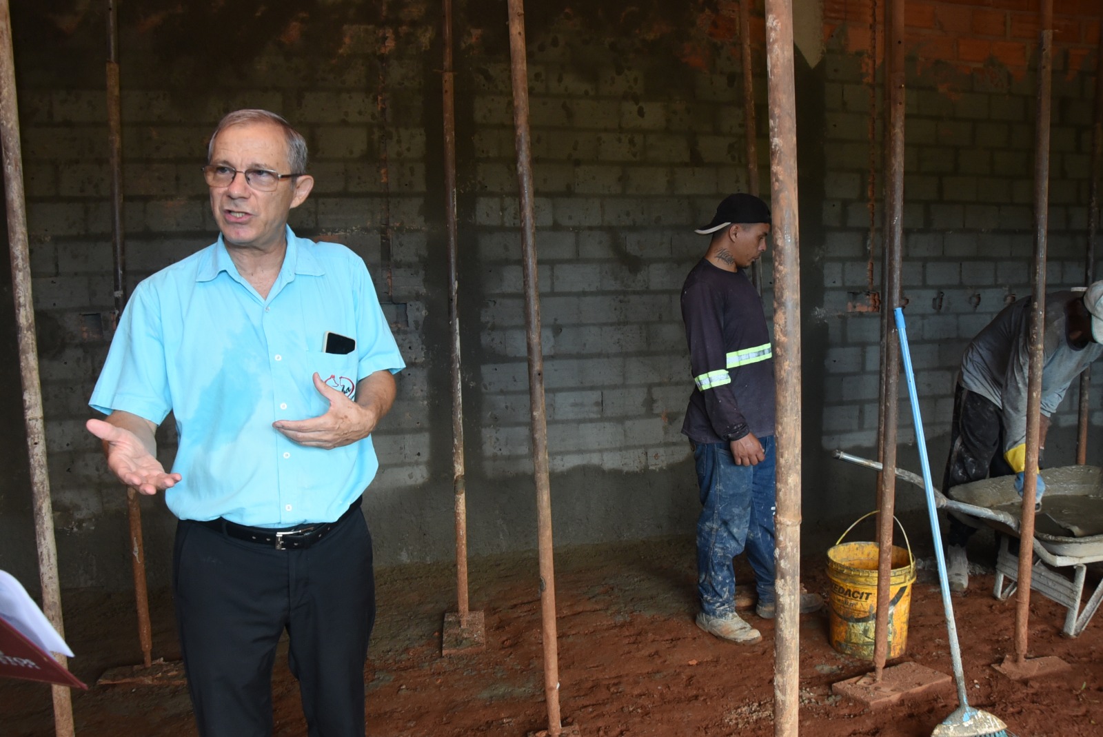 Obras do centro e hospital veterinário da ABA chegam a 30% de execução