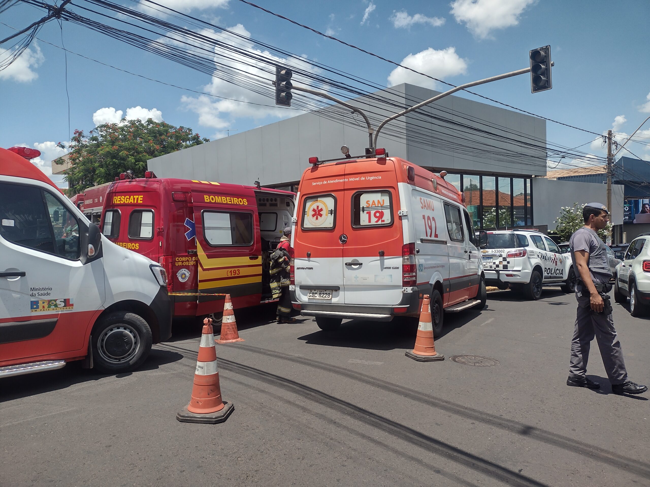 Polícia investiga morte em escritório na área central