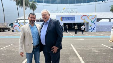 Secretário Thiago e vice Mussa e representam o município em compromissos oficiais